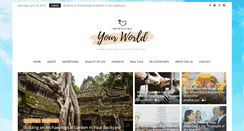 Desktop Screenshot of improvingyourworld.com